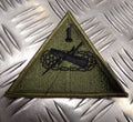Vintage US Issue Armoured Division Patch Spearhead Ironsides