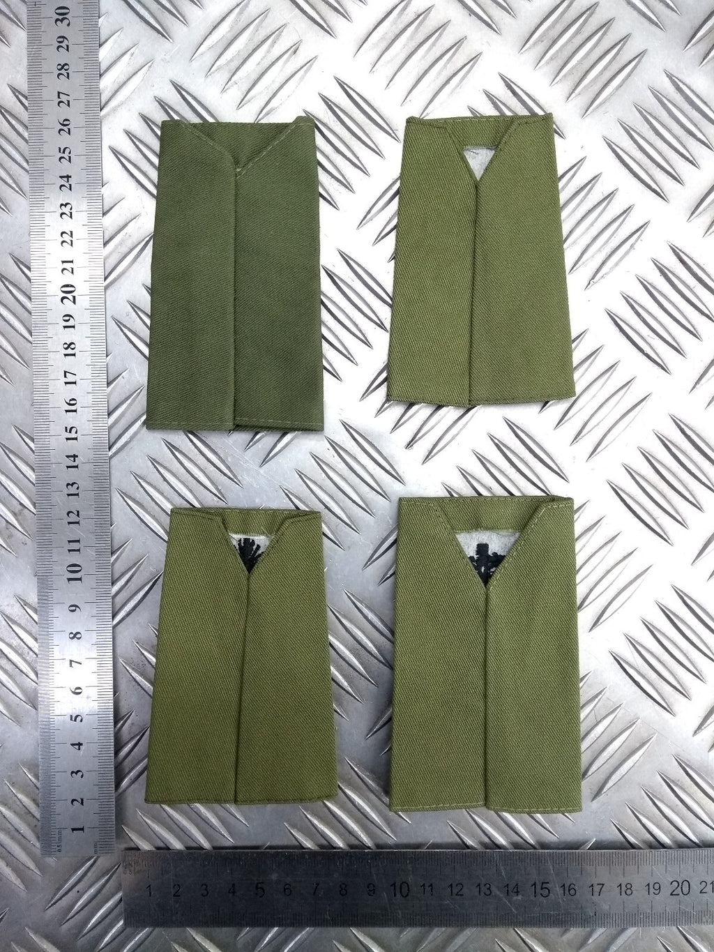 Queen's Royal Hussars QRH OD Green Slides Genuine British Army - NEW