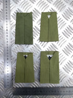 Queen's Royal Hussars QRH OD Green Slides Genuine British Army - NEW