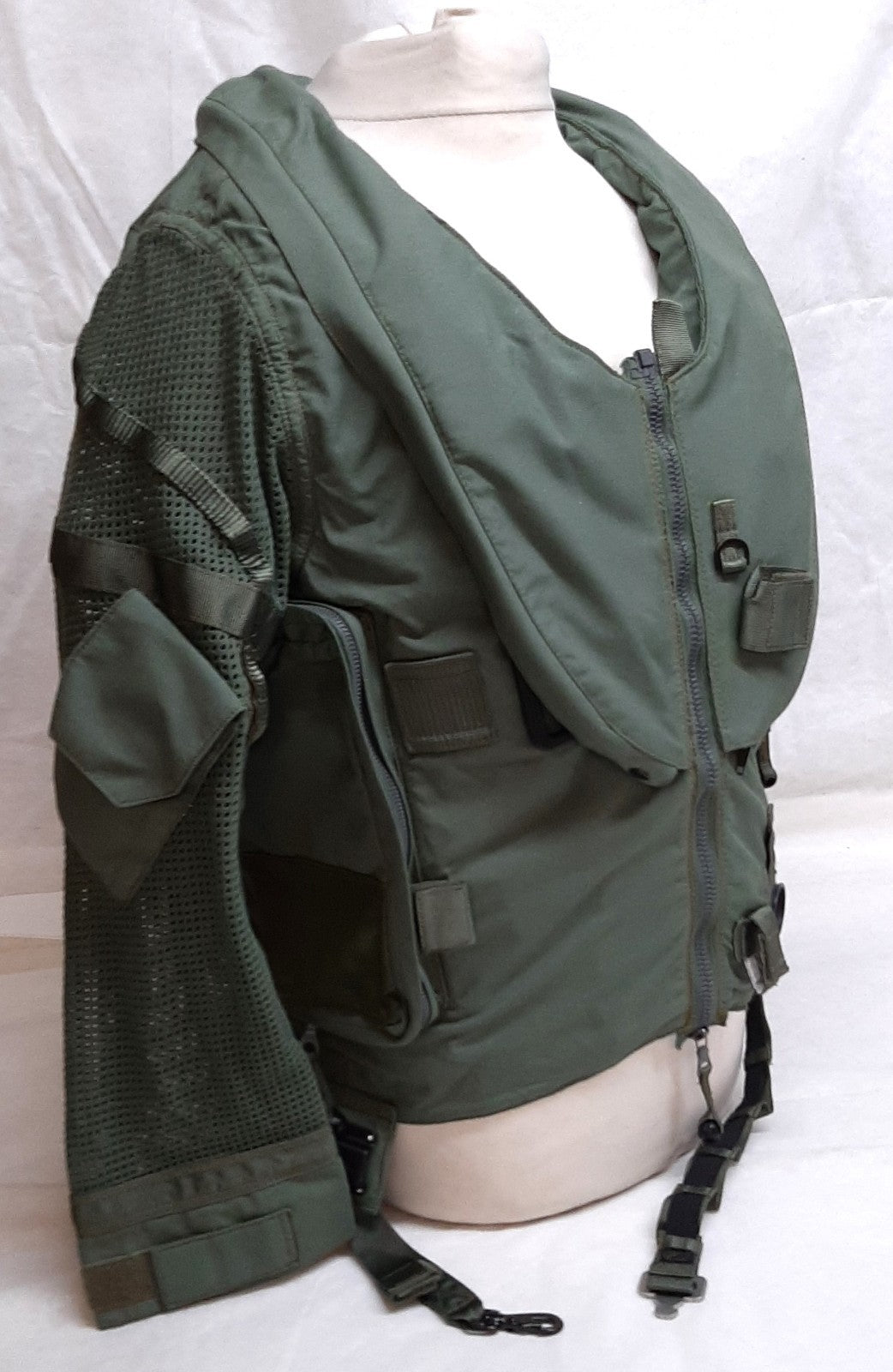 RAF Royal Air Force Flight jacket RFD Beaufort - Euro Fighter Life Preserver Jet Pilot Big Size