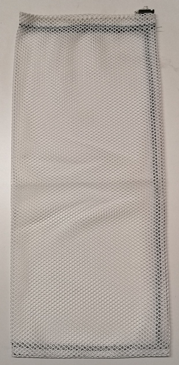 Small White Mesh Laundry / Linen Bag with Drawcord Genuine British