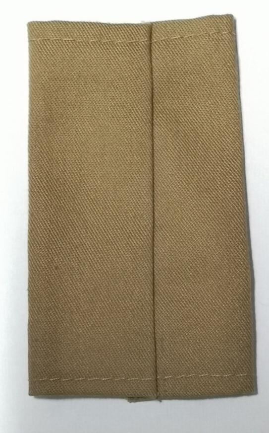 Royal Yeomanry Sand Desert Safari Major Rank Slide / Shoulder Epaulette