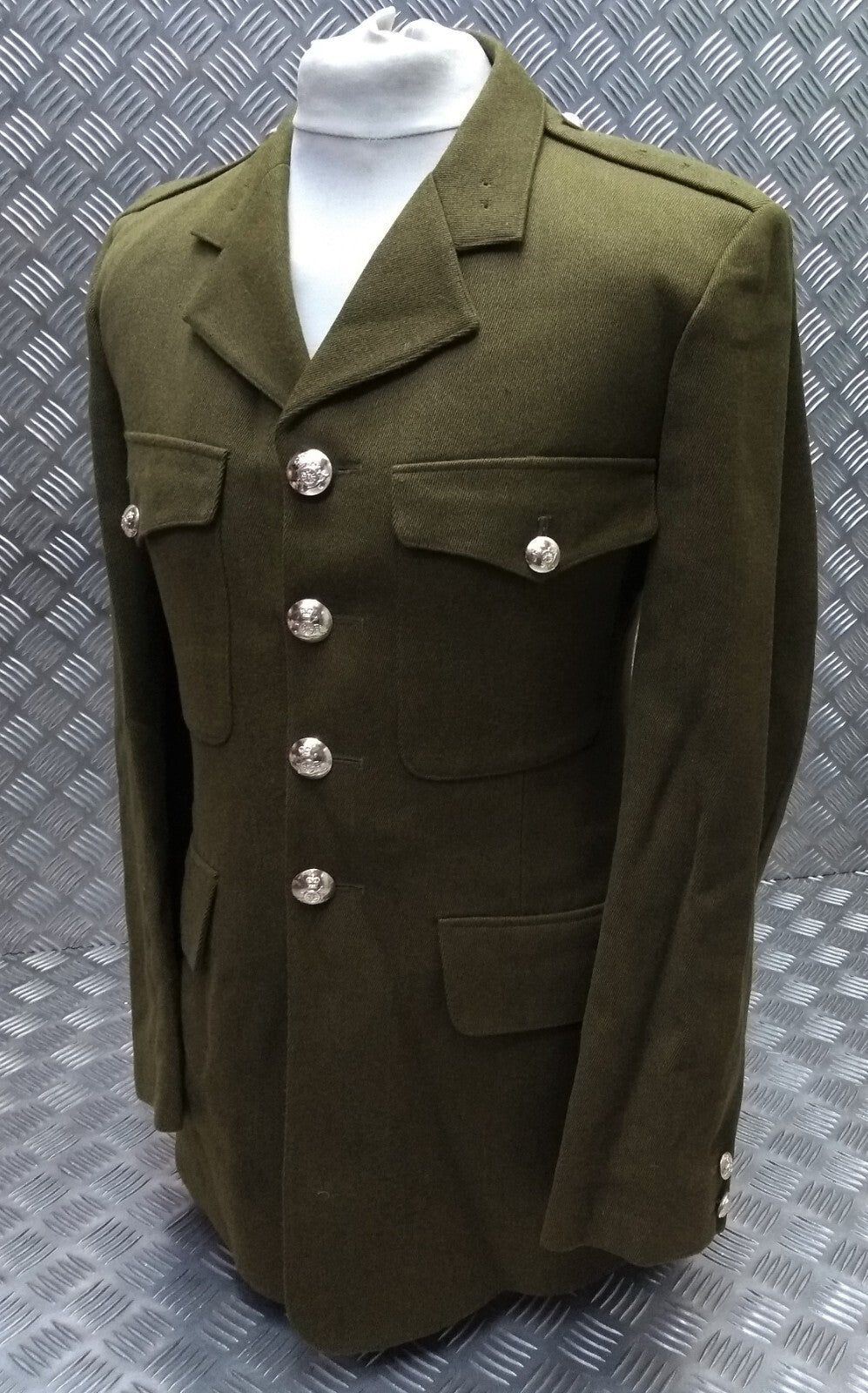 British Army Vintage No2 RA Jacket Dress Tunic Royal Buttons Fancy Dress