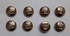The Royal Artillery Button Set No2 Ring Back British Army R.A Insignia O/R