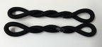 Genuine Issue Ceremonial Black 1 Ply Twisted Shoulder Cords SCB5