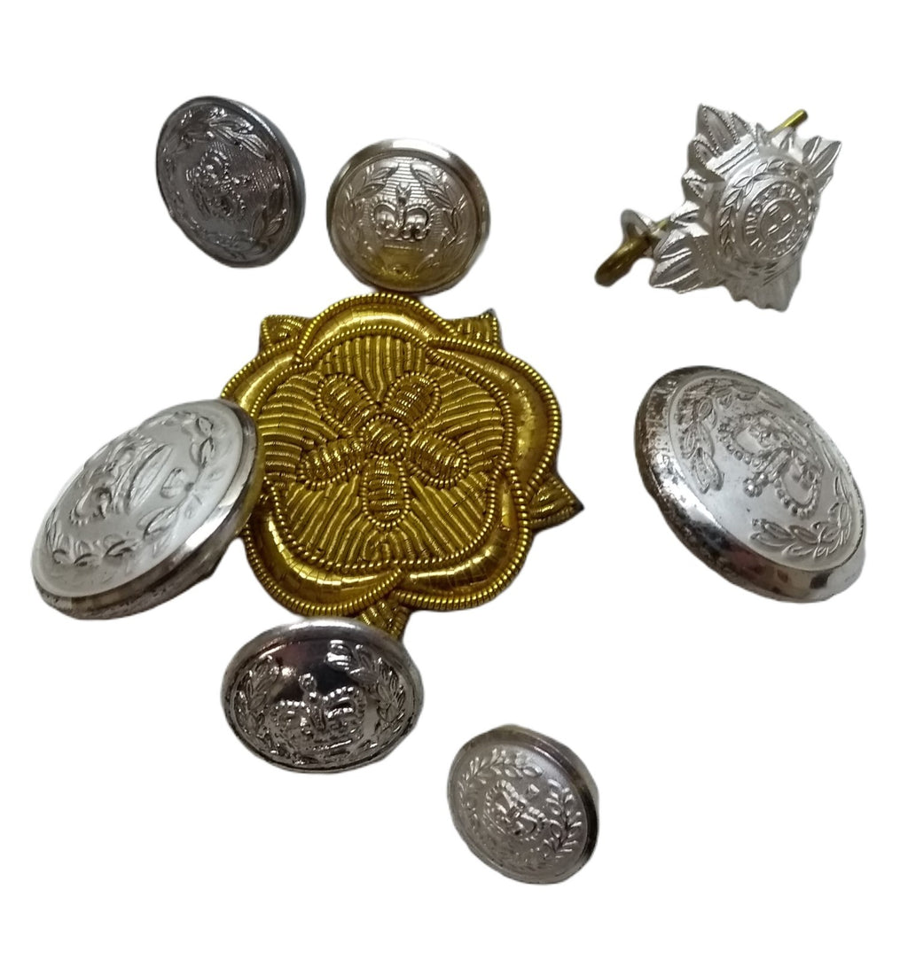 Lord-Lieutenant (Deputy) Miscellaneous Lot of Buttons & Insignia for Collectors