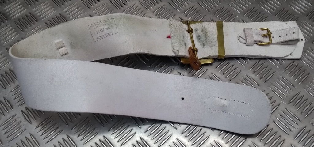 Buff Leather Strap Household Cavalry Cross Belt Including Brass Buckles H Cav