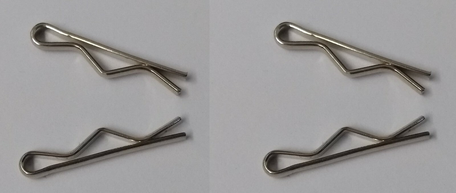 Shank Button Cotter Pins British Split Pins For Ring Buttons 2 Pair