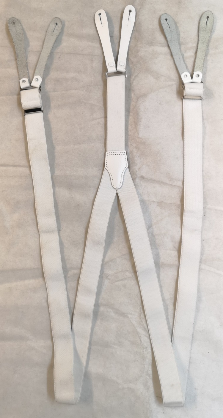 Various Clip-On / Button Elastic Braces / Suspenders Adjustable