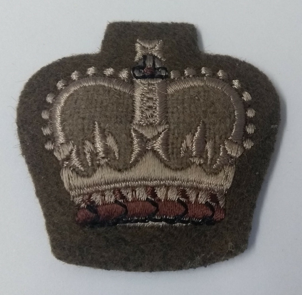 Genuine British Army Household Division Rank Crown QM QMS SGT CSGT S/SGT NEW