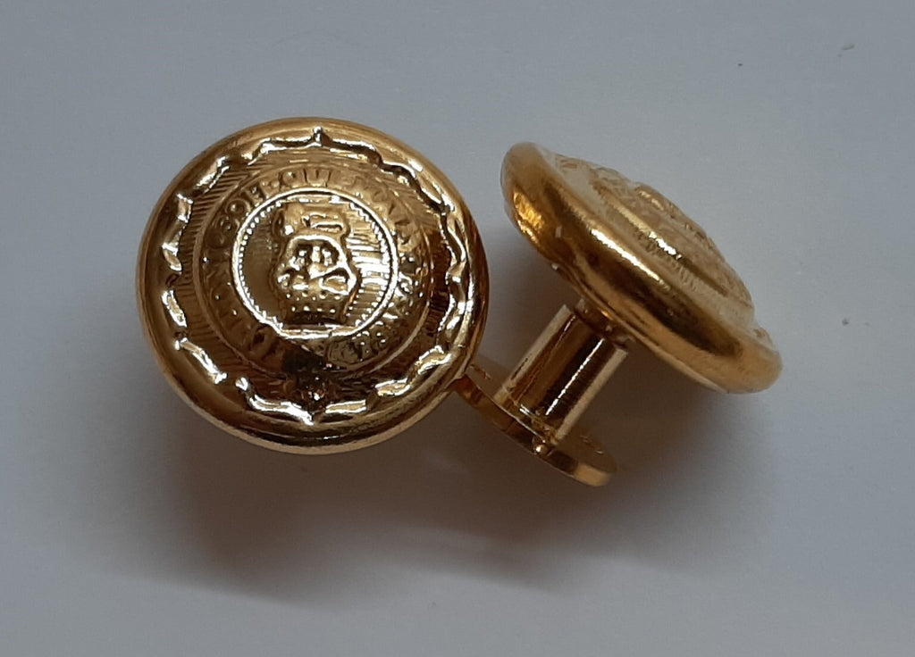 RLC Shoulder Buttons Screw Fitting Size 30L Dress British Army New