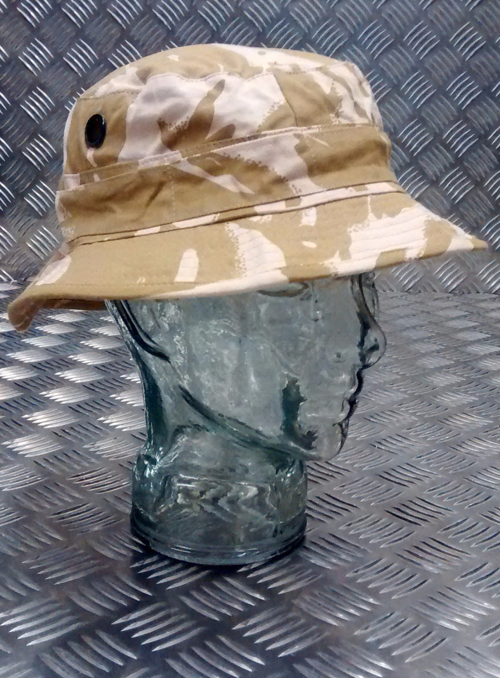 Military Style Special Forces Boonie Hat / Bush Hat Short Brim Desert Camo NEW
