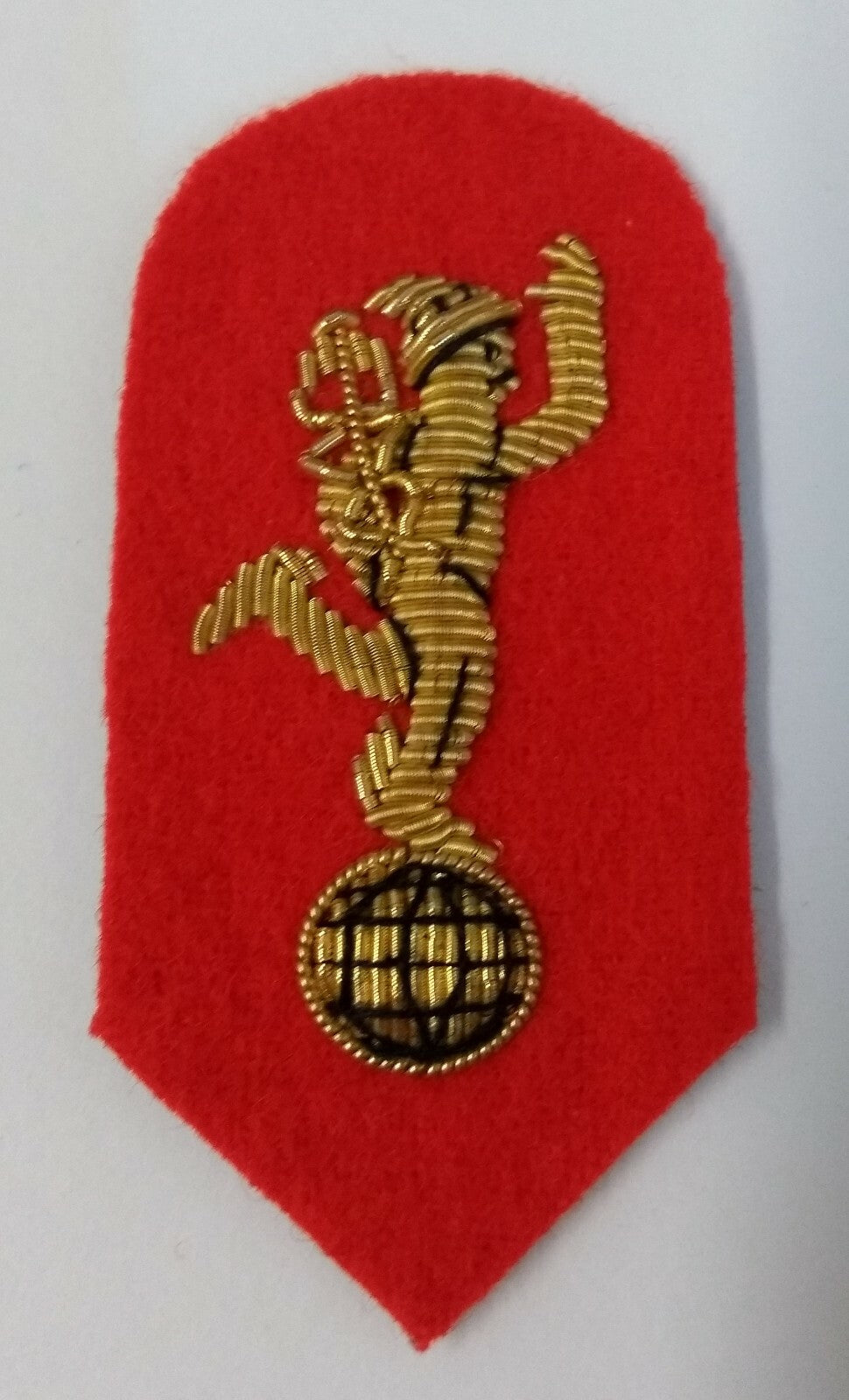 Genuine British Army Royal Corps of Signals Regiment Wire Braided Badge