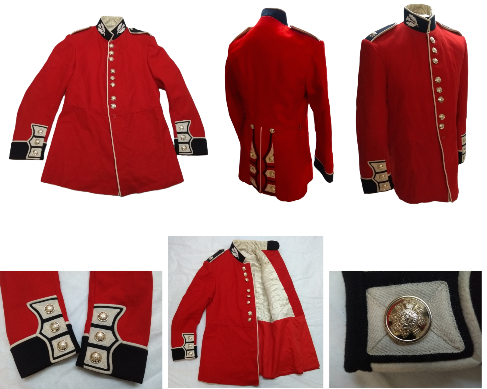 Scots Guards Tunic RED No Rank Ceremonial & Parade Royal Guards British Army C40