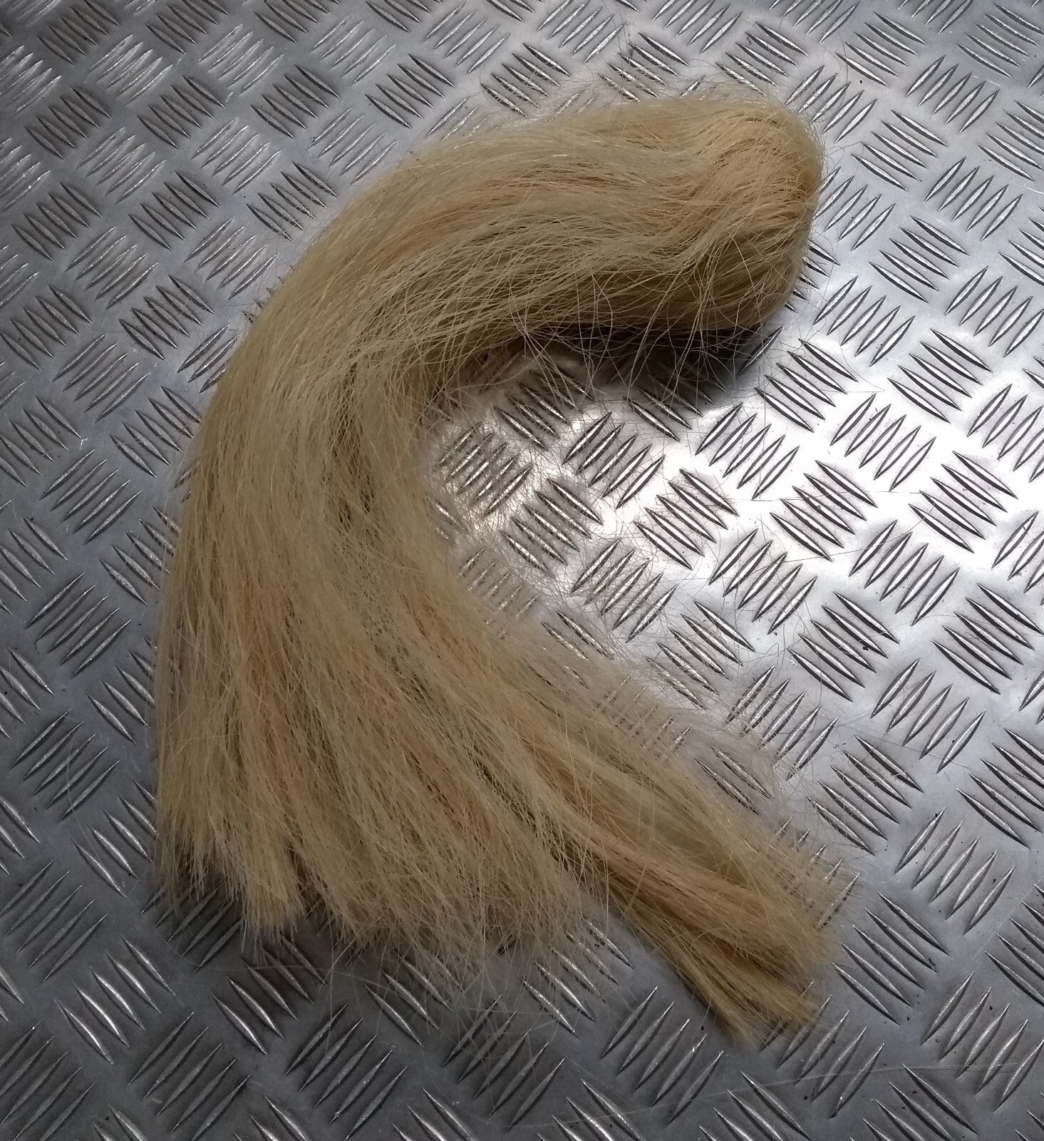 HCav White Plume Ceremonial Horse Hair Headwear British Army Household Cavalry