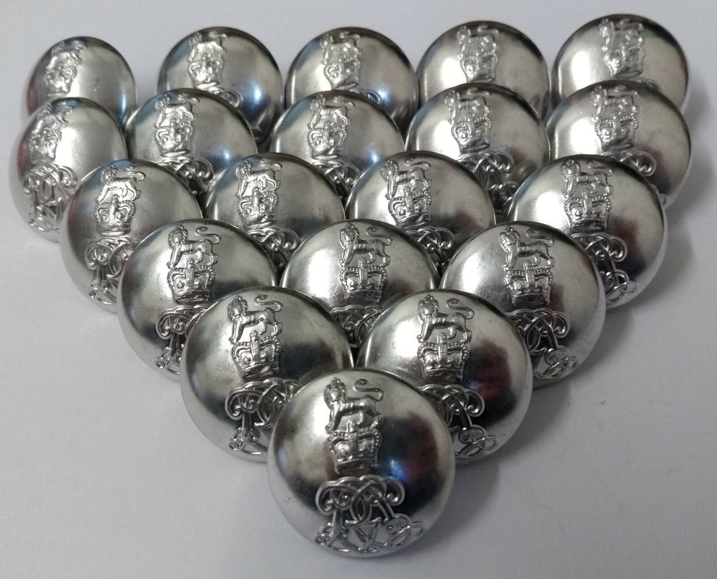 Genuine British Army The Life Guards Regiment Dress X20 Buttons ASBT117