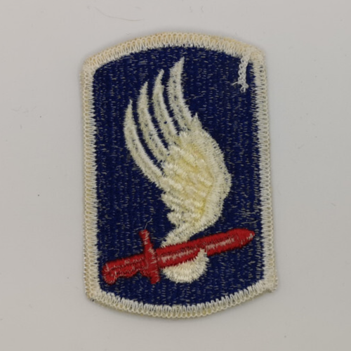 U.S. 173rd Airborne Brigade Shoulder Sleeve Insignia Blue Red White