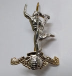 Signals Collar Dogs Army Royal Insignia "Certa Cito" Metal Badges Split Pin
