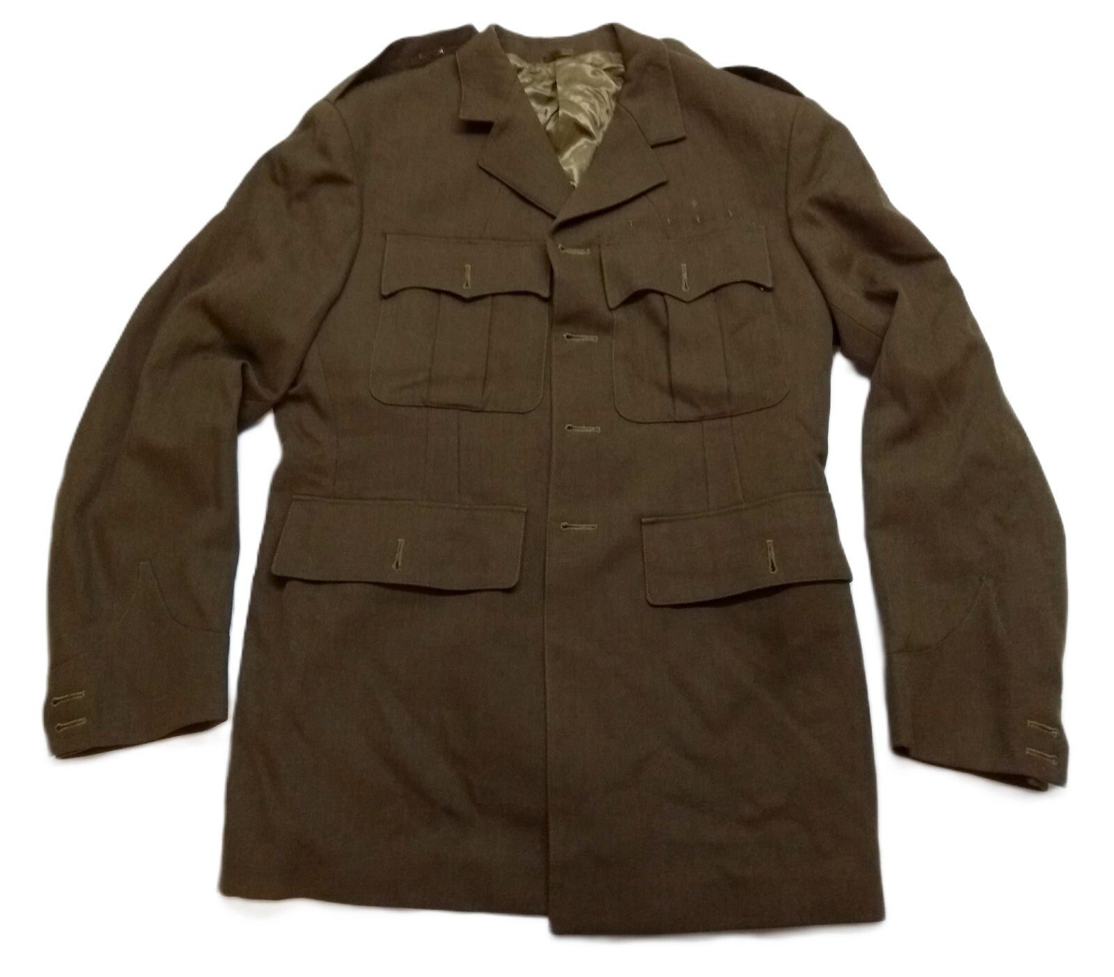 Vintage No2 Jacket British Army Old Pattern Ofc No Buttons Big Size