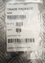 Genuine British Issue Helmet Visor Mounting Plate Left or Right Side