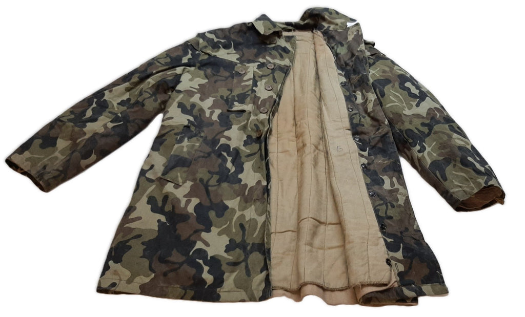 Army Camo Parka Leaf Pattern Camouflage Distressed Faulty Condition Assorted