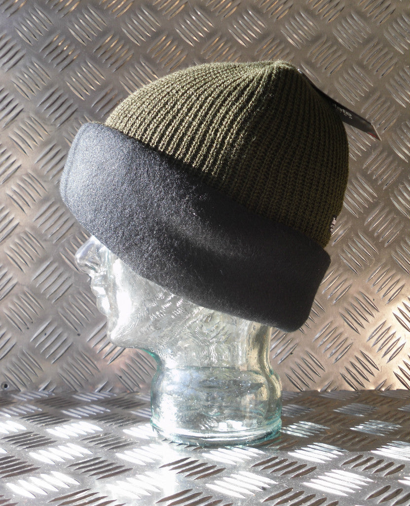 GREEN One (1) Hole Thinsulate Balaclava / Beanie Hat - Very Warm - Brand New