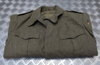 Vintage Field Jacket German Army 1960s Pattern Wool Serge Bundeswehr 104cm