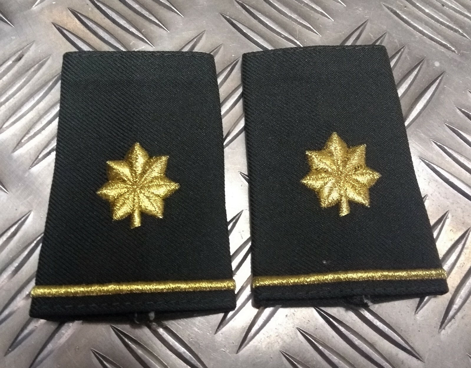 Genuine U.S Major Braided Rank Slides / Shoulder Epaulettes- RAFB16C