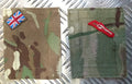 MTP Blanking Patches with ACF/CCF Shooting Proficiency TRF Patch Genuine British
