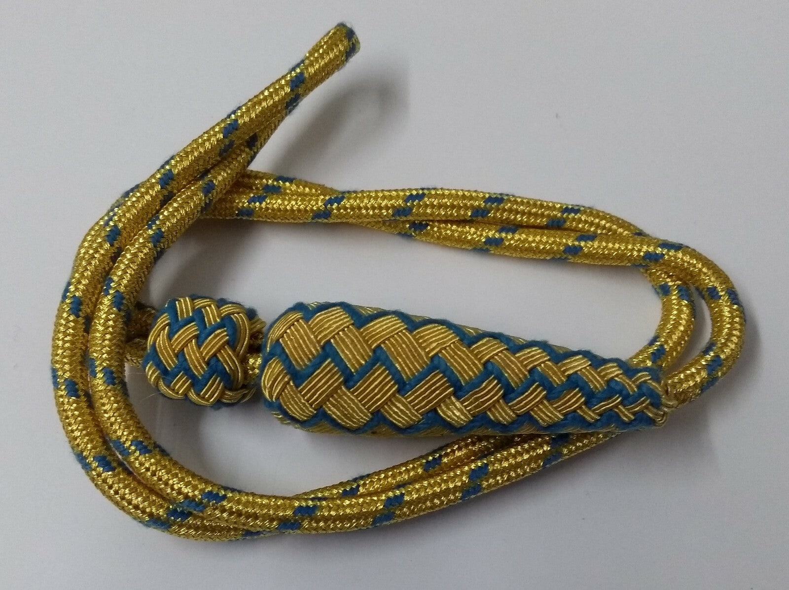 RAF Royal Air Force Blue Fleck On Gold Ceremonial Parade Sword Knot Complete EBYT702
