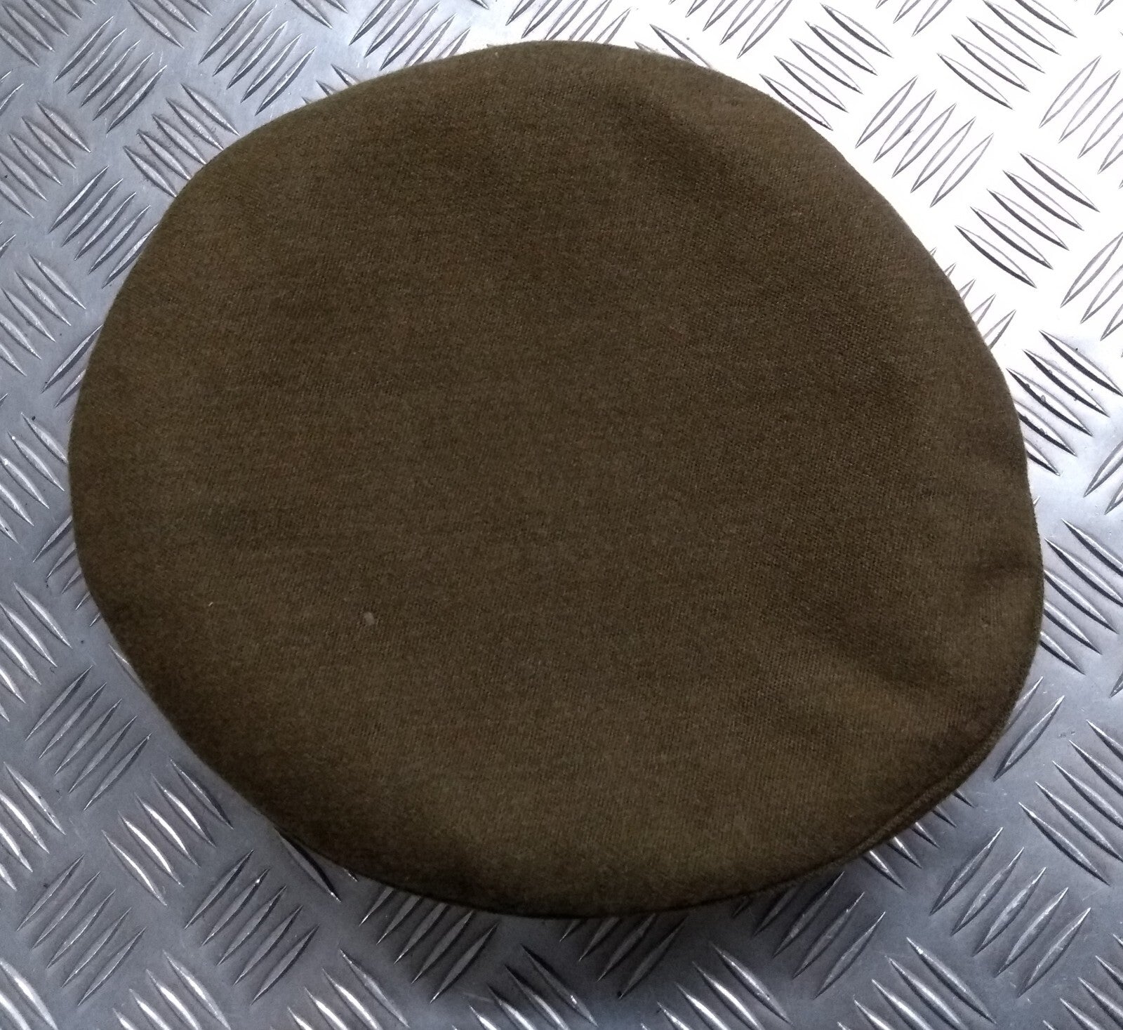 No2 Dress Hat Vintage Khaki / Green Old Pattern By H E Glover of England 61cm