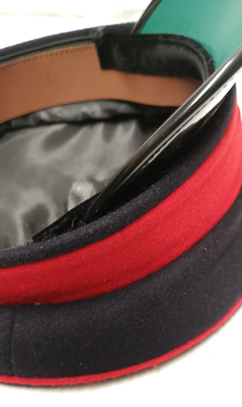 No1 Dress Hat British Army Royals Service Cap No Insignia Size 59cm with defects