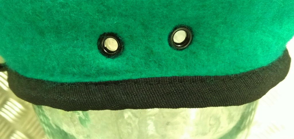 Hobson of London Style Mid Green Wool Lined Beret 7 1/2 NEW