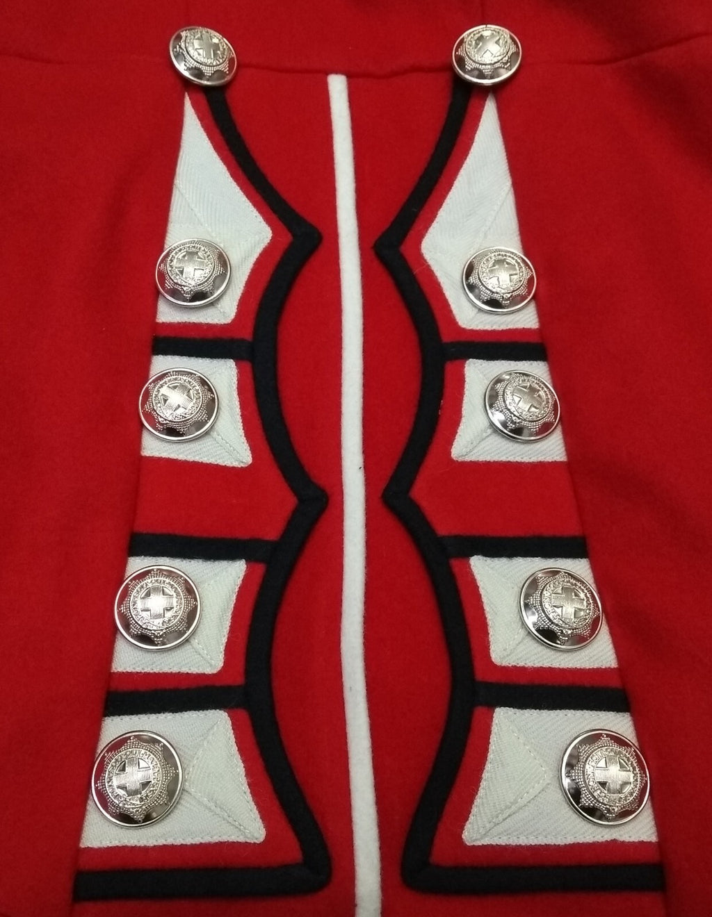 Coldstream Guards Red Tunic 30 Button Set Complete Genuine British Army Issue