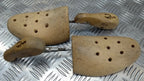 Vintage German Issue Wooden Shoe Trees Boot Shapers 1960s 1970s