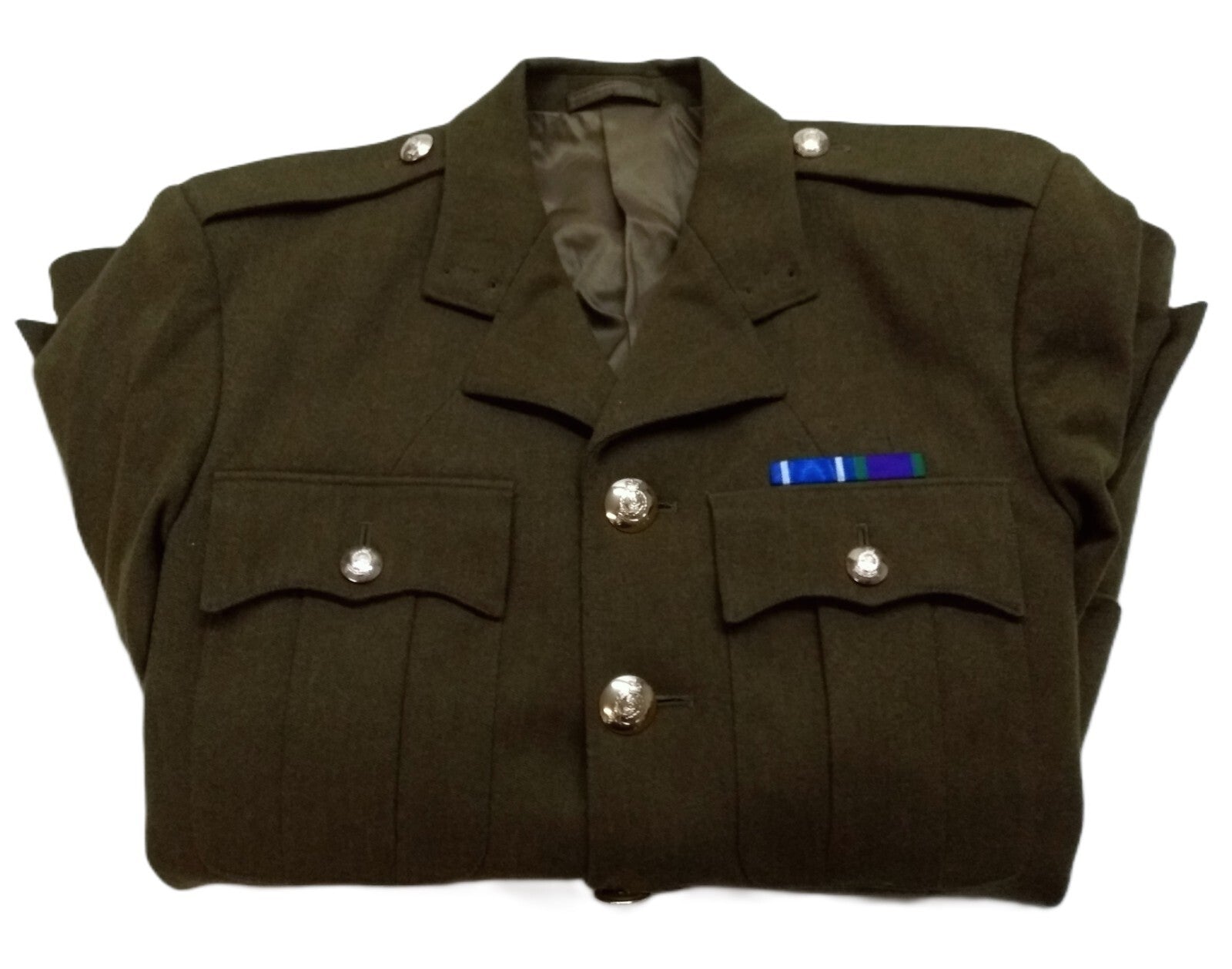 British Army Vintage No2 Jacket Ofc Pattern AGC Buttons 70s/80s