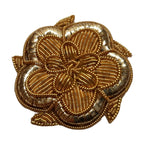 Lord-Lieutenant Roses For Shoulder Boards / Cords Hand Embroidered Badges 1Pr