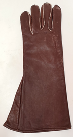 Vintage RAF Royal Air Force Pilot/Aircrew Brown Leather Glove Left Hand only Size 10