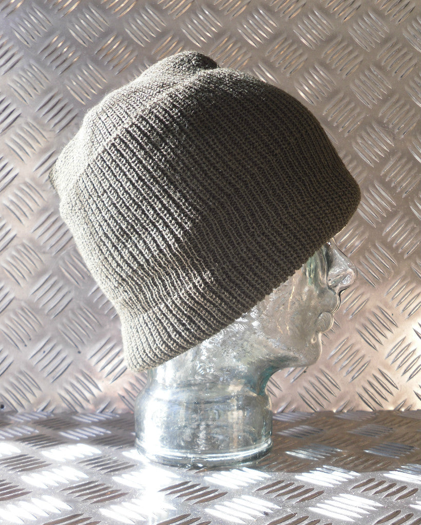 Army Green. One (1) Hole Balaclava / Beanie Hat - Very Warm - Brand New
