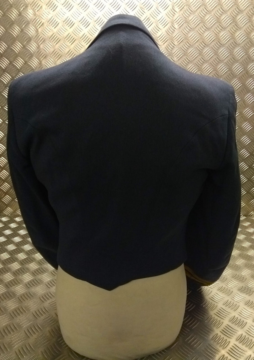 RAF Royal Air Force Mess Jacket Airforce Blue Grey Colour by Alkit Vintage OFCs Dress