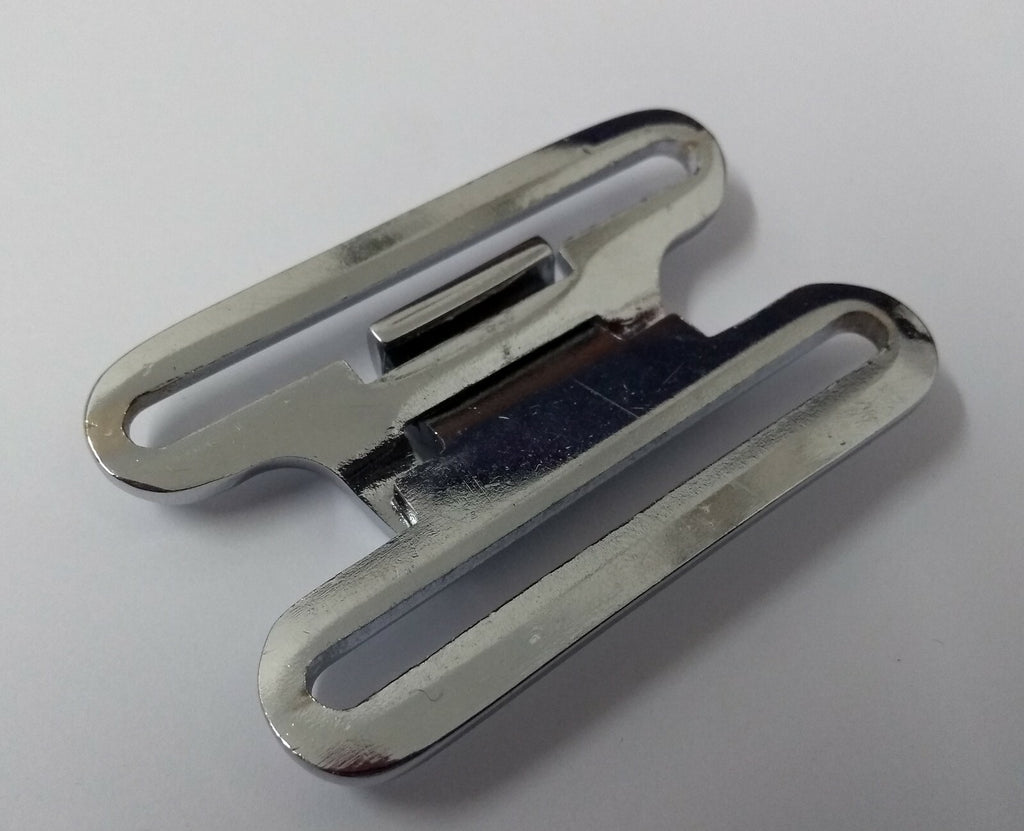 Genuine British Chrome Pistol Belt Replacement Silver Belt Buckle MFP02