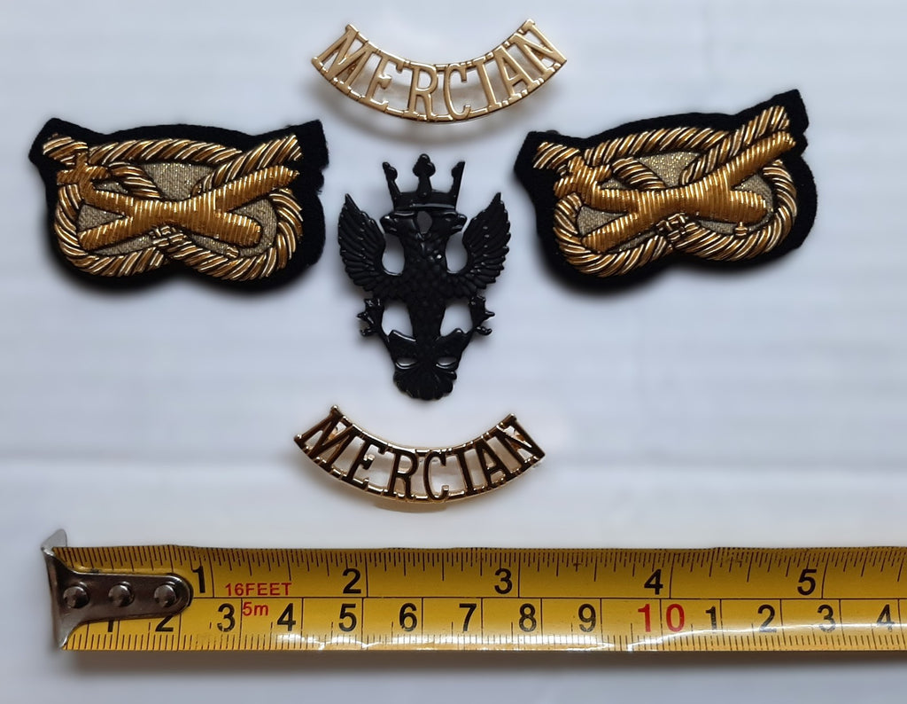 Mercian Regiment Insignia Assorted British Army Regimental Badges of the Mercs