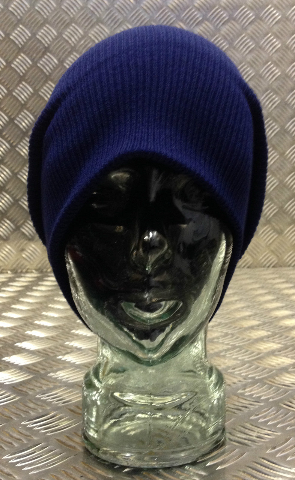 BLUE Tight Knit Beanie Hat / Watch Cap - One size - BRAND NEW