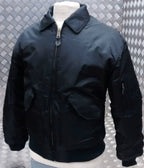 MA2 CWU US Military Style Bomber Jacket Black NEW