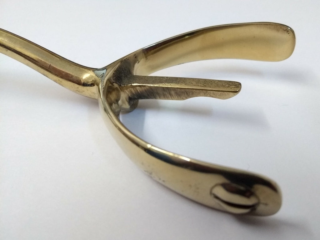 Genuine Issue Swan Neck Box Spurs, Parade Boots Spurs