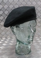 Bahrain Force Beret Black Hobson of England Lined Wool Uniform Cap New Old Stock