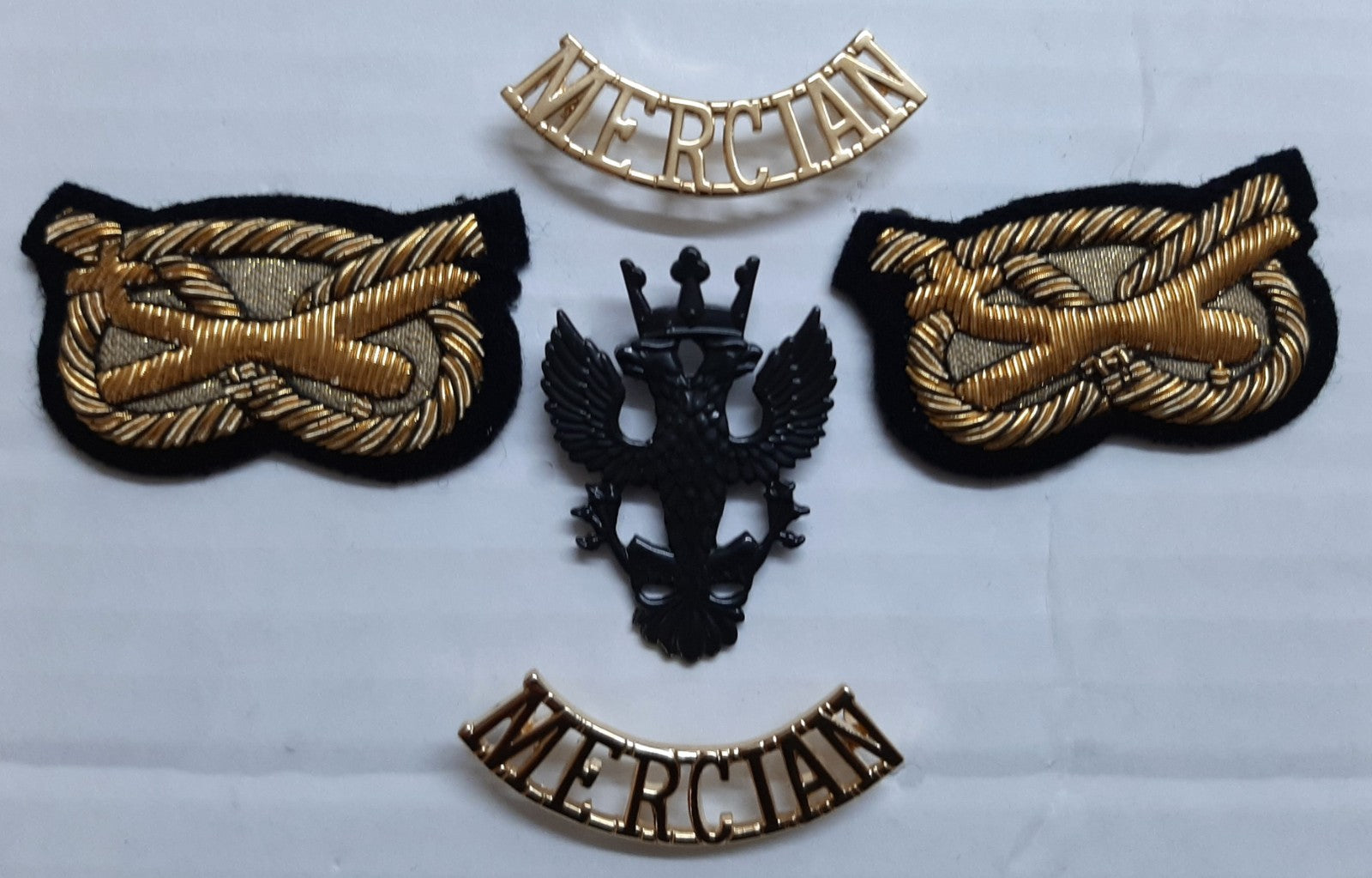 Mercian Regiment Insignia Assorted British Army Regimental Badges of the Mercs