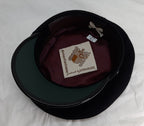 Army Cap No1 British Black Officers Oak Leaf Band By Montague Headwear 55cm