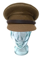 No2 Officer Hat British Army Regimental Dress Cap Buttons & leather Chinstrap