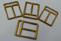 Genuine British Issue Brass 3 Way Strap / Belt Stay x 4 NEW